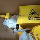 Midoneat Mop Bucket with Wringer, 22 Qt (5.5 Gallon), Wheels,Floor Cleaning