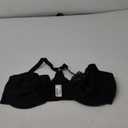 Glamorise Women's Plus Size Front-Close T-Back Wonderwire Underwire #1246 (42DD, Black)