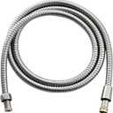 Purrfectzone Universal 72" Extra Long Shower Replacement Hose, Leak Proof Stainless Steel Shower Hose, Kink-free Anti-twisting design, Brushed Nickel