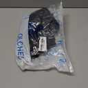 OLCHEE Workout Sets for Women 2 Piece Backless Halter Sports Bra High Waist Booty Shorts Yoga Gym Outfits Lounge Activewear (Medium, Solid Black)