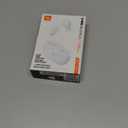 JBL Vibe Buds 2 - True Wireless Noise Cancelling Earbuds Pure Bass Sound & Smart Ambient Technology, 4mics for Crisp, Clear Calls, up to 40Hrs of Playback, IP54 Dust & Water Resistant (White)