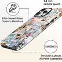 Lumen for iPhone 16e / iPhone 17e Case, Compatible with Magsafe, Leopard