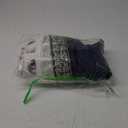 Boho Curtains for Living Room 96 Inches Long Dark Grey Ivory 1 Panel Farmhouse Window Treatments Curtain Blackout Drapes Lace Pom Pom Embroidered Velvet Curtains