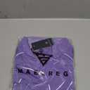 M MAELREG Golf Vests For Men Dry Fit Lightweight Moisture Wicking Performance Sports Breathable Golf 1/4 Zip Pullover Men (Large, Lavender)