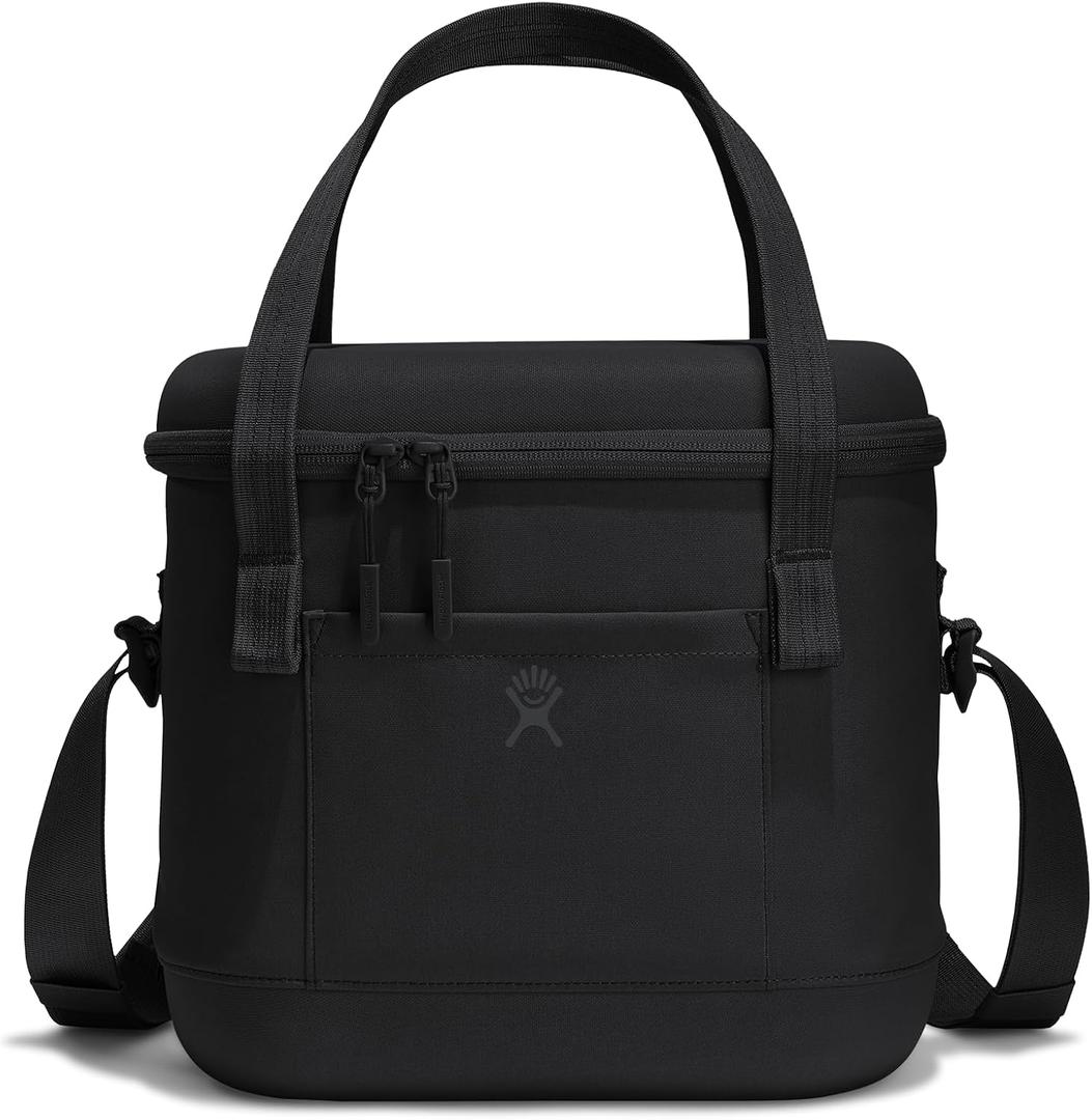 Hydro Flask Cooler Bag - Insulated Portable Soft Cooler - 12 L Capacity in Black