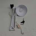 Studio Designs Swing Arm Lamp, 13-watt, White, 6.5" W x 7" D x 36" H