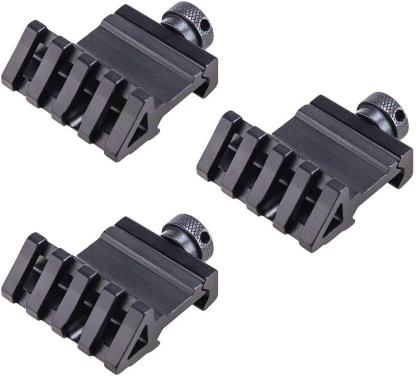 Pinty 30/34MM Scope Rings, 45 Rifle Scope Mounts Set of 2, Aluminum Alloy Scope Mount Rings Riflescope Ring Mounts with 1 in. Height for 20 mm Picatinny Rail