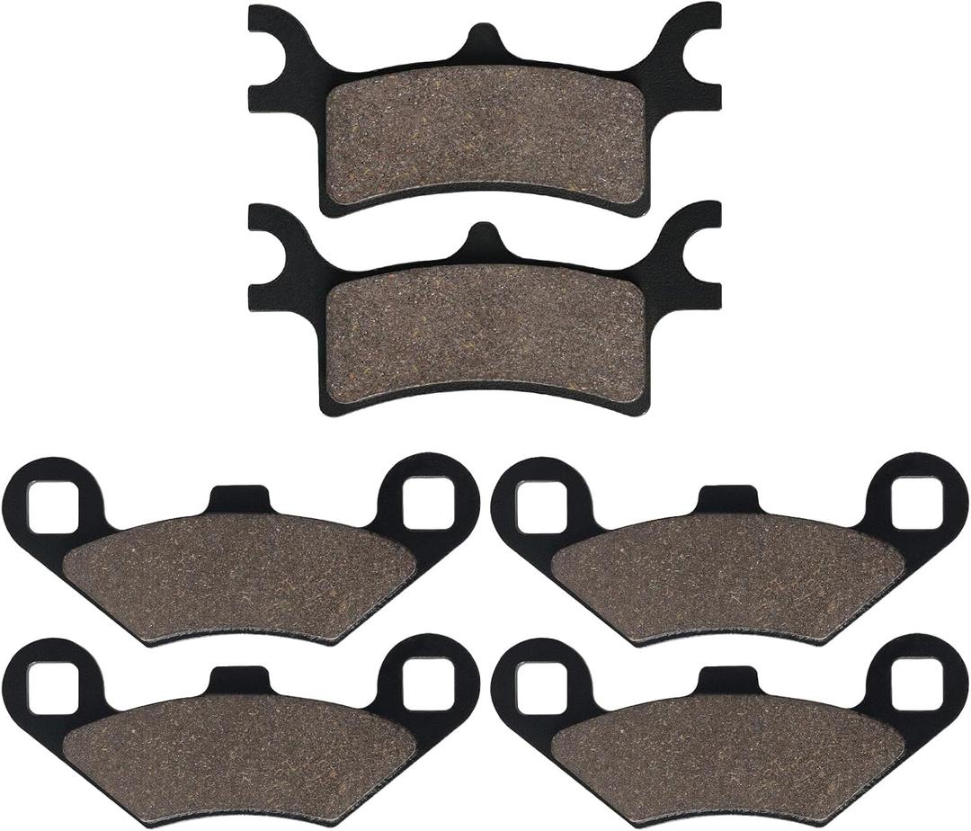 Front and Rear Brake Pads for Polaris Sportsman 400 450 500 600 700 800 Magnum 325 330 500 Scrambler 500 400 Twin 700 800 Trail Blazer 250 330 Trail Boss 330 Xpedition 325 4X4 ATV 2000-2014