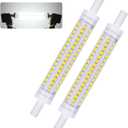 R7S LED Bulb 118mm 10W (100W Halogen Equivalent), 1100 Lumens, 6000K Daylight White, Non-Dimmable, 360° Beam Angle, No Flicker, for Floor Lamps, Pendant Lights, Landscape Lighting