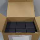 Batiyeer 48 Packs Black Jewelry Gift Boxes Bulk Cardboard Small Square Jewelry Box for Necklace Earring Ring Bracelet(2.8 x 2.8 x 1.2 Inches)