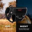 Tactical Dog Harness, No Pull Dog Harness, Military Dog Vest with Adjustable Metal Clips, Reflective Dog Harness for Large Medium Small Dogs, Service Dog Walking Training