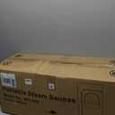 Fulove Steam Sauna Box, Portable Sauna for Home with 3L Steamer, Remote Control, Folding Chair and Mat,Indoor Sauna Tent for Weight Loss and Detox