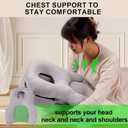 Face Down Pillow After Eye Surgery, Face Down for Bed Stomach Sleeping/Prone Pillow, Retinal Vitrectomy Recovery Equipment
