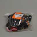 rabbitgoo Dog Harness Small Sized, No Pull Pet Harness with 3 Buckles, Adjustable Soft Padded Vest with Control Handle, Walking Reflective Pet Vest for Small Dogs, Orange, S