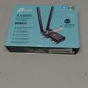 TP-Link WiFi 6 PCIe WiFi Card for Desktop PC AX3000 (Archer TX55E), Bluetooth 5.2, WPA3, 802.11ax Dual Band Wireless Adapter with MU-MIMO, Ultra-Low Latency, Supports Windows 11, 10 (64bit) Only