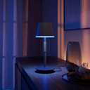 PHILIPS Hue Go Smart Portable Table Lamp, 1 Pack, Black, White and Color Ambiance LED Color-Changing Light, Smart LED Lamp For Indoor and Outdoor Use, Control with Hue App or Voice Assistant