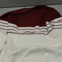 CiCiBird Women’s Fall 2025 Color Block Sweater Striped Long Sleeve Knit Pullover Tops Loose Crew Neck Sweaters, Size S