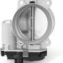 Throttle Body Compatible with 2009-2015 Chevy Silverado Suburban Express Tahoe Corvette GMC Yukon Sierra Savana Cadillac Escalade V8 4.8L 5.3L 6.0L 6.2L Throttle Body Replace 12629992 12601387