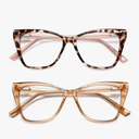Reading Glasses Women Cat Eye Photochromic Computer Reader Stylish Ladies Designer Fashion Big Unbreakable Eyewear 1.25 Diopters