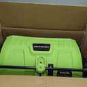 Pickup Pro 2 Leaf & Lawn Sweeper  Push Powered Garden Sweeper for Grass Clippings, Leaves & Debris  Manual Push Yard Sweeper with Height Adjustment & Large Collection Hopper