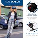 Hiboy S2/S2 MAX Electric Scooter, 350/500W Motor, 8.5/10" Tires, 17/40.4 Miles Range E Scooter, 19 Mph Folding Commuter Electric Scooter for Adults