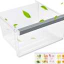 UPGRADED W11162443 Refrigerator Crisper Drawer Compatible with Whirlpool Crisper Drawer W11046494 Maytag Crisper Drawer Replacement WRS315SDHZ WRS321SDHZ WRS325SDHZ WRS315SDHM MSS25N4MKZ Middle Drawer