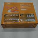 Neprock Shoe Slots Organizer, 20 Pack Adjustable Shoe Rack Stacker Storage Space Saver, Double Deck Shoe Rack Holder for Closet Organization (White)