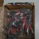 51 Pieces T10 Impact Tough Magnetic Screwdriver Bit Set, 2 In. #10 Torx Head Power Bit Set, S2 Alloy Steel T10 Star Bit with 1Pcs Impact Bit Holder