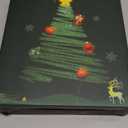 YAUNGEL Christmas Tree Topper, Star Tree Topper with 40 LED and Remote Control Battery Operated Warm Lights Treetop Christmas Decorations, Indoor Home Decor, 10IN Silver