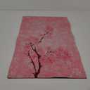 SPUNKER Door Mat,Pink Cherry Blossoms Welcome Mat,Doormats Indoor Entrance, Entry Mat, Indoor Outdoor Mat, Low-Profile Floor Rugs for Entry, Patio, 17''x30''