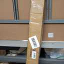 Goplus 6-ft Pre-lit Upside-down Artificial Christmas Tree with 28 Constant Multicolor LED Lights