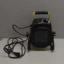 1500W Portable Garage Heater, Electric Outdoor Heater with Fast Heating & Overheat Protection, Patio and Greenhouse Space Heater for Indoor or Outdoor UseYellow