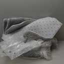 Walensee Bathroom Rug, Non Slip Bath Mat (16 x 24, Grey) Water Absorbent Soft Microfiber Shaggy Mat Machine Washable, Thick Plush Rugs for Shower