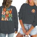 EGELEXY Mom Sweatshirts Women Boy Mom Shirts Mama Crewneck Clothes Casual Moms Long Sleeve Pullover (XXL)