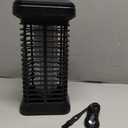 Bug Zapper Indoor Outdoor, Solar Mosquito Zapper 2 in 1 Portable & Rechargeable with Solar Panel LED Night Light, Waterproof Fly Zapper for Home Backyard, Patio, Backyard, Garden