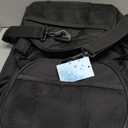 Large Sports Gym Bag for Men Women with Shoes Compartment,Travel Duffel Bag (Black)