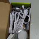 AIBOO RGB Color Changing LED Under Cabinet Lights Kit, Aluminum Slim Multi Color Puck Lights for Kitchen Counter Furniture Holiday Ambiance Christmas Decor Lighting (4 Lights)