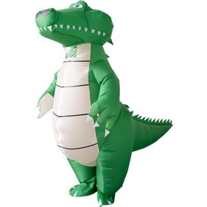 Inflatable Crocodile Costume Funny Blow Up Costumes Adult Christmas Halloween Cosplay Costume (Crocodile)