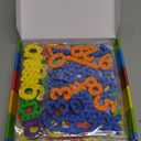 Magnetic Letters and Numbers for Classroom Educating Kids in Fun -Educational Alphabet Refrigerator Magnets Building Preschool Toddler Spelling and Learning Rfidge Magnets-112 Pieces