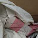 6FT Christmas Inflatable Santa Outdoor Decoration, Blow up Santa Claus Carrying Gift Sack Yard Decoration, Large Inflatable Santa Decor for Xmas Holiday Garden Lawn Patio