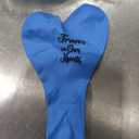 Heart Balloons Blue Forever in Our Hearts