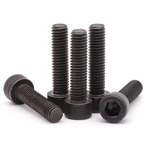 5/16-18 x 1-1/2 inch (10 Pack) Socket Head Cap Screws 12.9 Grade Alloy Steel, Full Thread, Black Oxide Finish