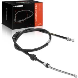 A-Premium Rear Passenger Parking Brake Cable Assembly | Compatible with Mitsubishi Models - Lancer 2004 2005 2006 2007