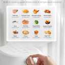 COMFEE' Compact 2.1 Quart Air Fryer with 12 Menu Options, Adjustable Timer & Temperature Control 176-400 degrees F, Dishwasher-Safe Nonstick Fry Basket with Stainless Steel Finish