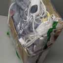 Homemate Electric Heated Blanket Twin Size - 62"x84" Heating Blanket Twin Size 1/ 2/ 4/ 6/ 8 Hours Auto-Off 10 Heat Level Over-Heat Protection Flannel Sherpa ETL Certification