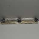 KIRLYUSTONE Linear Shower Drain, Brushed Gold 36-Inch Bathroom Drains Kit, Rectangular Shower Floor Drain with Reversable Tile-in Pattern Drain Cover & Hair Strainer