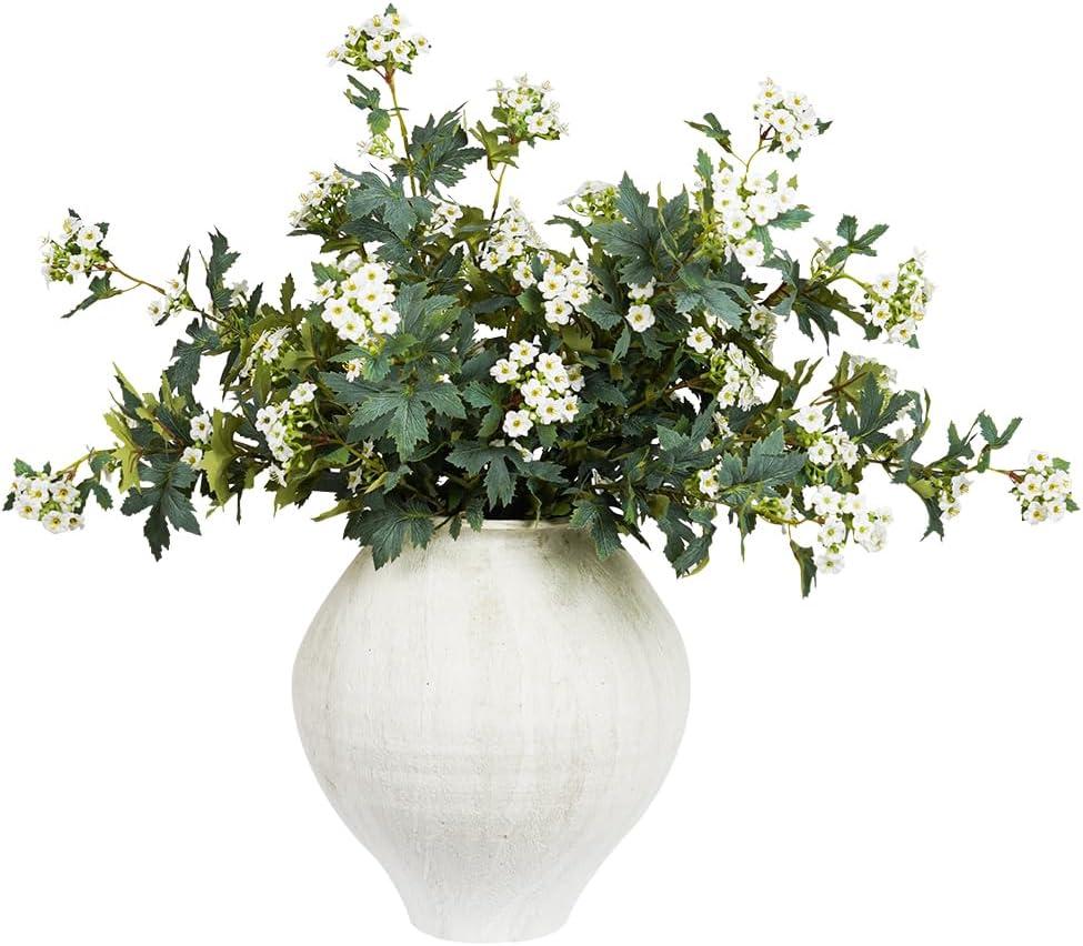 Artificial Plants,3Pcs 31inch Green Faux Stems for Vase,Fake Flowers Faux Branches Artificial Plants & Flowers for Home Decor (3, Kalanchoe)