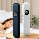 This item is a bone conduction pillow speaker designed for listening to audio while sleeping without disturbing others, Black