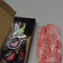 Halloween Special Effect Makeup Kit 6 Colors Fake Blood Face Body Painting, Liquid Latex Sfx Makeup with Skin Wax and Scar Stickers, Multiple Accessories for Vampire Zombie and Fake Scar