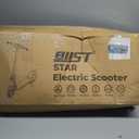 BIIST Foldable Electric Scooter for Kids, with LED Front Head Lights, Bar Lights, Shining Pedal Lights, LED Display, Dual Brakes 150W Motor Kids Electric Scooter UL2272 Approved